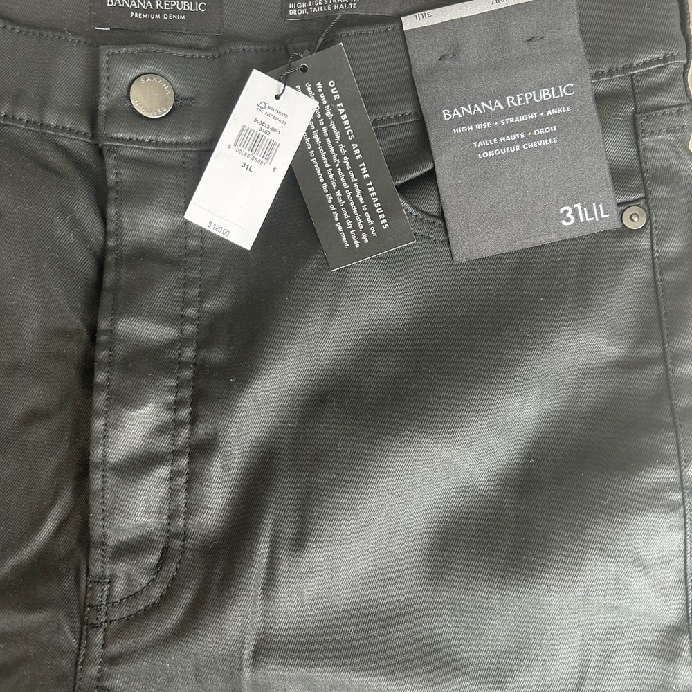 Banana Republic Charcoal Premium Denim jeans 31 L